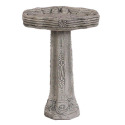 27 X 18 X 18-Inch Pre Aged Finish Dogwood Birdbath
