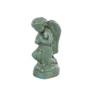 Desert Sand Brown Kneeling Angel Statue