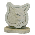 Wildcat Plaque Statue Unfinished