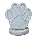 Large Paw Print - Marble Tone, 14 in. H x 12 in. W x 10 in. D