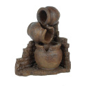 Broken Jar Fountain In Marble Tone Finish