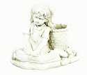 Marble Tone Nature Girl Planter