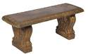 Small Straight Bench, Autumn Brown
