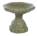Aged Pine Ivy Statuary Bird Bath
