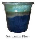 12-Inch Savannah Blue Cosmo Pot
