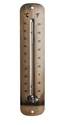 12-Inch Oil Rubbed Bronze Metal Thermometer 