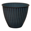 Robert Allen 6-Inch Diameter Ocean IronStone® Monroe Planter