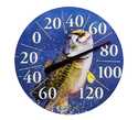 12.5-Inch Dial Thermometer With Bass Fish Design
