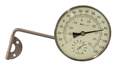 4-Inch Oil Rubbed Bronze Thermometer And Hygrometer