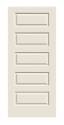 24-Inch X 80-Inch X 1-3/8-Inch Molded 5-Panel Smooth Slab Door