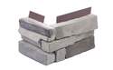 1.75-Inch X 6-Inch Ledgestone Series Corner Colorado Gray Stone Veneer, 6-Piece
