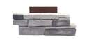 18-Inch X 6-Inch Ledgestone Series Pillar Colorado Gray Stone Veneer, 4-Piece