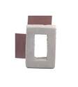 6-Inch X 7-Inch Gray Veneer Stone Outlet Box