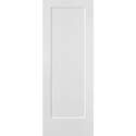 2 x 6-Foot 8-Inch 1-Panel Smooth Lincoln Park Slab Door
