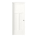 28-Inch X 80-Inch Hollow Core 3-Panel Shaker Left Hand Split Jamb Prehung Interior Door