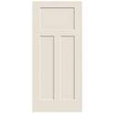 36 x 80-Inch Craftsman 3-Panel Slab Door