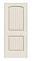 28-Inch X 80-Inch X 1-3/8-Inch Left Hand 2-Panel Satin Nickel Hinge Plank Finger Joint Jamb Mold