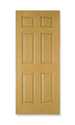 32 in 6-Panel Prefinished Imperial Oak Door Slab