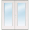 72-Inch x 80-Inch Steel French Full Lite Left Hand Patio Door
