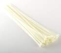 14-Inch White Nylon Cable Ties, 50-Pack 