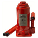 10-Ton Red Hydraulic Bottle Jack