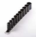 11-Piece Shallow Air Impact Socket Sae Set
