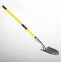 Round Shovel With Long Fiberglass Handle