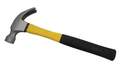 16-Oz Claw Hammer With Fiberglass Handle
