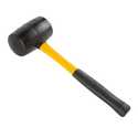 24-Ounce Rubber Mallet With Fiberglass Handle