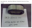 25/26hp 725Cc Kohler Air Filter For Zt/Mz