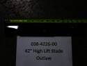 High Lift Blade For 42-Inch Outlaw