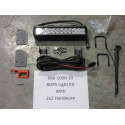 2000-Lumen High-Intensity LED Rops Light Kit With 2X2 Stainless Steel Mounting Hardware