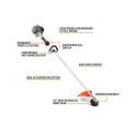 Straight Shaft 25.4cc 2-Cycle Trimmer