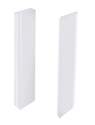 5 x 27 x 74-Inch White 2-Piece Direct-To-Stud Alcove Shower Wall Panels