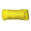 3/8-Inch X 50-Foot Yellow 3-Strand Twisted Polypropylene Rope