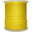5/16-Inch Yellow 3-Strand Twisted Polypropylene Rope, Per Foot
