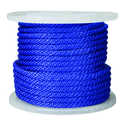 1/2-Inch Blue Solid Braided Derby Rope, Per Foot