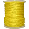 1/4-Inch X 550-Foot Yellow 3-Strand Twisted Polypropylene Rope