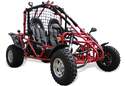 9-1/2-Hp 200cc Red Sport Style Go Kart 