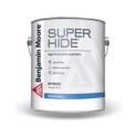 5-Gallon White Super Hide Interior Eggshell Paint