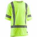 Medium Hi-Visibility Yellow Pocket Short Sleeve T-Shirt