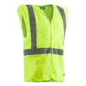 Medium Hi-Visibility Yellow Easy-Off Vest