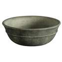 10.2-Inch Weathered Green Liconfiber Bowl Planter