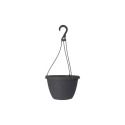 10-Inch Black Hanging Basket With Hanger