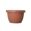 10-1/2-Inch Diameter Clay Combination Pot With Dish