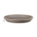 Deroma, 7.5 Inch Diameter, Graphite Saucer