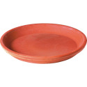Deroma® Red Terracotta Clay Saucer, 10.6-Inch