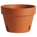 8.3-Inch Orchid Terra Cotta Clay Pot