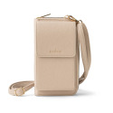 Cream Eclipse Smartphone Crossbody Bag