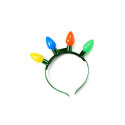 Jumbo Light Up Christmas Bulb Headband